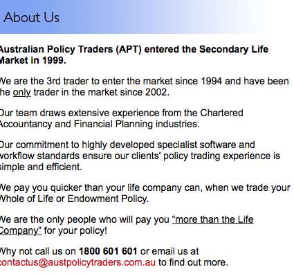 Photo: Australian Policy Traders
